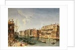 Venice, Grand Canal and the Fondaco dei Turchi by Michele Marieschi