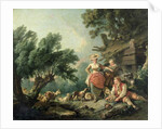 Pastoral Scene by Jean-Baptiste Huet