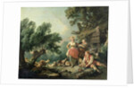 Pastoral Scene by Jean-Baptiste Huet