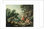 Pastoral Scene by Jean-Baptiste Huet