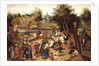 The Return from the Kermesse by Pieter the Younger Brueghel