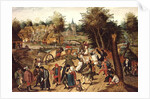 The Return from the Kermesse by Pieter the Younger Brueghel