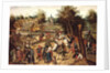 The Return from the Kermesse by Pieter the Younger Brueghel