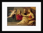 Self Portrait in an Allegory of the Arts by Paolo di Matteis