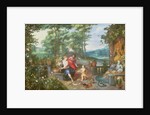 Flora and Nymphs in a Garden by Jan & Balen Hendrik van Brueghel
