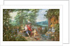 Flora and Nymphs in a Garden by Jan & Balen Hendrik van Brueghel