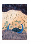 Paons Or et Argent, 1985 by Marie Hugo