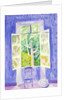 Cedars Through the Window, 1987 by Marie Hugo