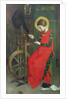 St. Elizabeth of Hungary spinning Wool for the Poor, c. 1895 by Marianne Stokes