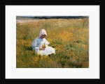 In a Field of Buttercups by Marianne Stokes