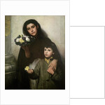 Buy a Bunch of Pretty Flowers?, 1883 by George Morton