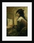 Girl at the Piano by Luigi Conconi
