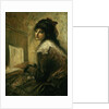 Girl at the Piano by Luigi Conconi