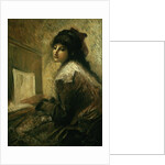 Girl at the Piano by Luigi Conconi
