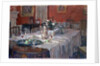 Dining Table with Silver Jug by Susan Ryder
