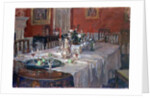 Dining Table with Silver Jug by Susan Ryder