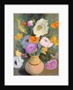 Poppies and Sweet Peas by Cedric Morris