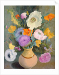 Poppies and Sweet Peas by Cedric Morris