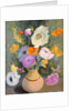 Poppies and Sweet Peas by Cedric Morris