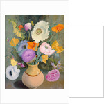 Poppies and Sweet Peas by Cedric Morris