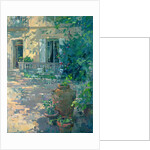 Terrace with Urns by Susan Ryder