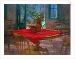 Geraniums at Escallerilla by Susan Ryder