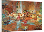Drawing Room with Venetian Glass by Susan Ryder