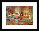 Drawing Room with Venetian Glass by Susan Ryder