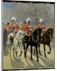 George V in Procession, 1910 by Georges Bertin Scott