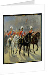 George V in Procession, 1910 by Georges Bertin Scott