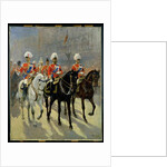 George V in Procession, 1910 by Georges Bertin Scott