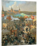 November Market at Hillerod by Hans Nikolaj Hansen