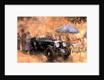 Garden Party with the Bentley by Peter Miller