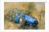 Bluebird at Brooklands by Peter Miller