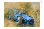 Bluebird at Brooklands by Peter Miller