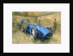 Bluebird at Brooklands by Peter Miller