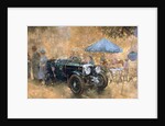 Garden party with the Bentley by Peter Miller