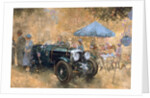 Garden party with the Bentley by Peter Miller