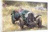 The Green Bentley at Althorp, 1994 by Peter Miller