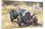 The Green Bentley at Althorp, 1994 by Peter Miller