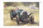 The Green Bentley at Althorp, 1994 by Peter Miller