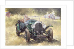 The Green Bentley at Althorp, 1994 by Peter Miller