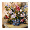 Flowers in a bucket by Miranda Legard