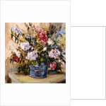 Flowers in a bucket by Miranda Legard