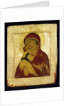Icon of the Virgin of Vladimir by Moscow School