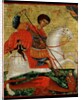 Icon of St. George and the Dragon by School Cretan
