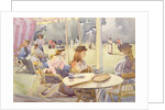 The Tennis Party by Tom Simpson