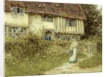 Beside the Old Church Gate Farm, Smarden, Kent by Helen Allingham