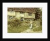 Beside the Old Church Gate Farm, Smarden, Kent by Helen Allingham