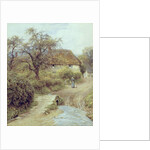 A Hill Farm, Symondsbury, Dorset by Helen Allingham